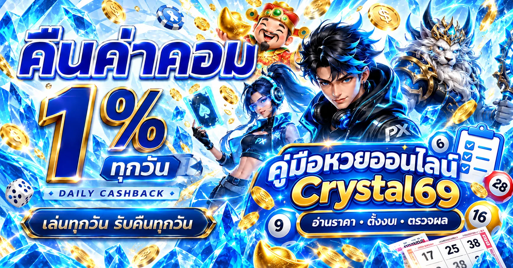 Crystal69 คู่มือหวยออนไลน์ อ่านราคาและตั้งงบ